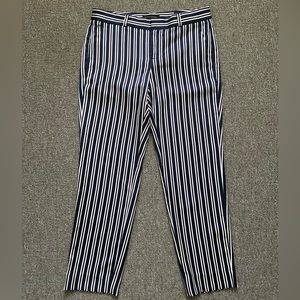 BANANA REPUBLIC Avery Slim Fit Pants Womens Slim Fit Pant Striped Size 2